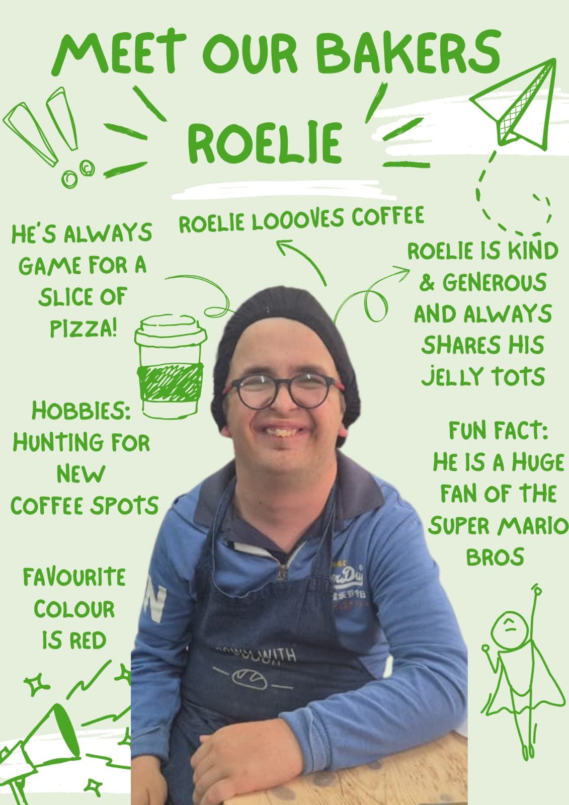 Roelie from Down With Dough